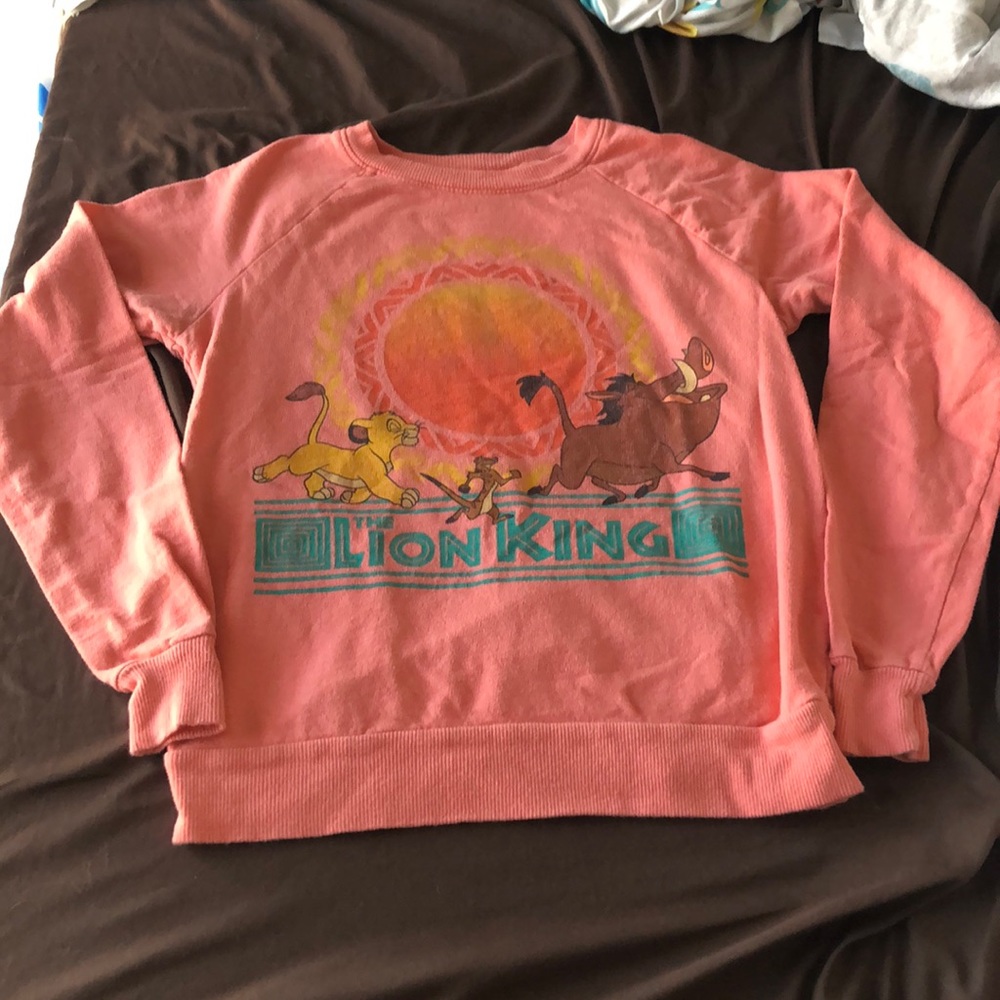 Lion King pullover sweater